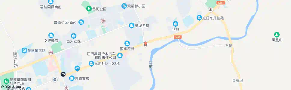 景德镇何家桥_公交站地图_景德镇公交_妙搜公交查询2025