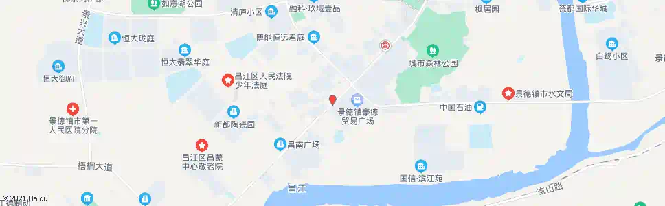 景德镇豪德广场_公交站地图_景德镇公交_妙搜公交查询2025