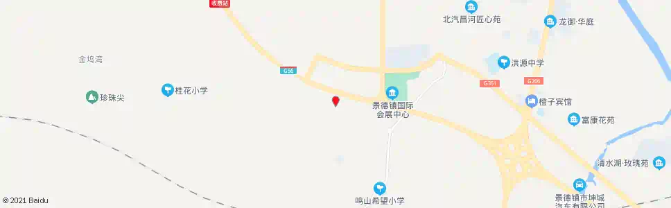 景德镇交警洪源中队_公交站地图_景德镇公交_妙搜公交查询2025