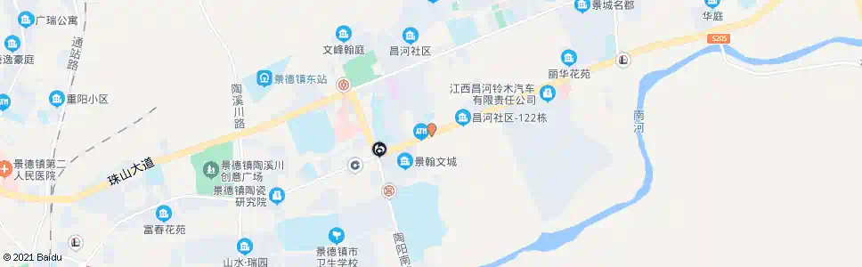 景德镇曹家岭_公交站地图_景德镇公交_妙搜公交查询2025