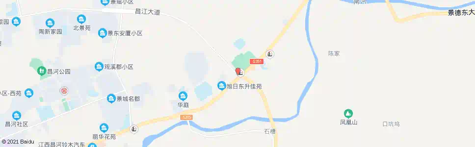 景德镇昌江大道a站_公交站地图_景德镇公交_妙搜公交查询2025