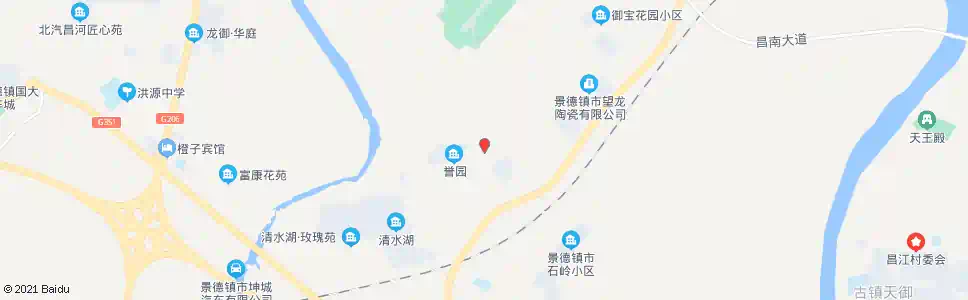 景德镇营盘山_公交站地图_景德镇公交_妙搜公交查询2025