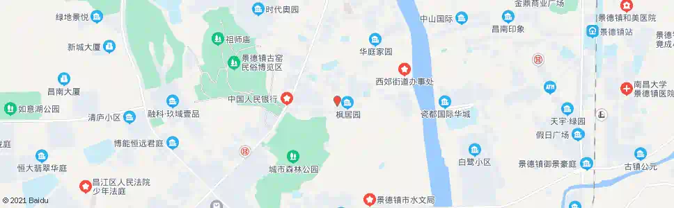 景德镇交警二大队_公交站地图_景德镇公交_妙搜公交查询2025