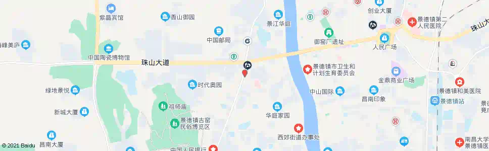 景德镇工商银行_公交站地图_景德镇公交_妙搜公交查询2025