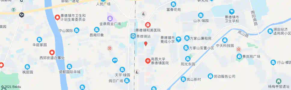 景德镇铁路中学_公交站地图_景德镇公交_妙搜公交查询2025