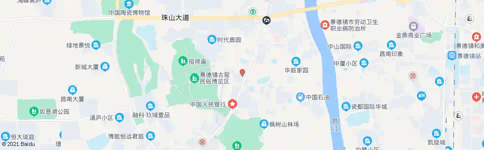 景德镇公安大楼_公交站地图_景德镇公交_妙搜公交查询2025