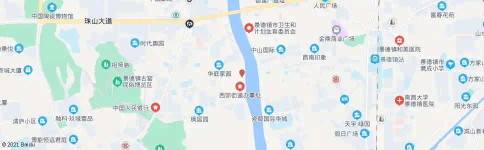 景德镇珠山区民政局_公交站地图_景德镇公交_妙搜公交查询2025