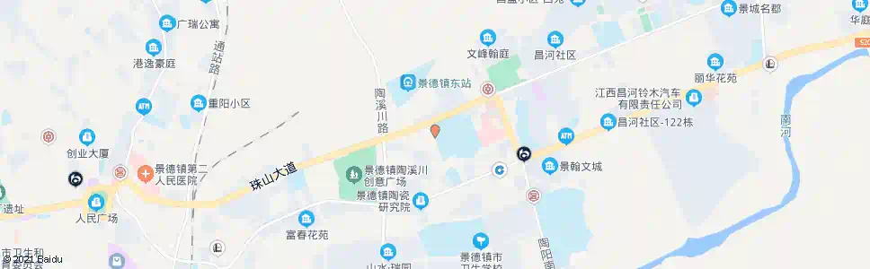 景德镇一中_公交站地图_景德镇公交_妙搜公交查询2025