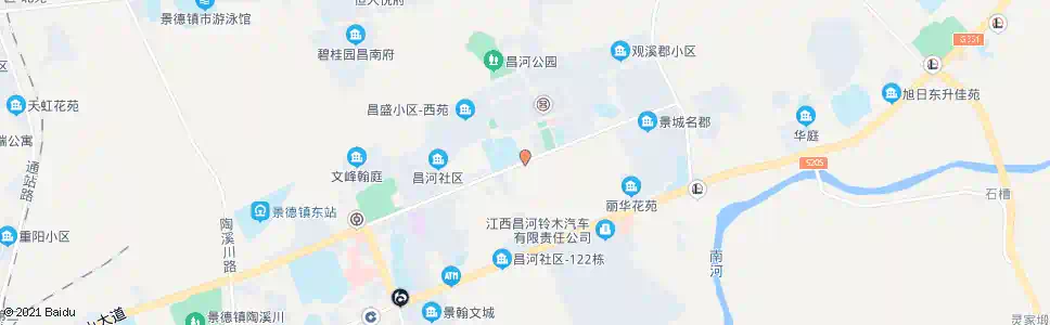 景德镇昌河广场_公交站地图_景德镇公交_妙搜公交查询2025