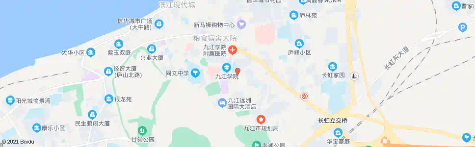 九江八一宾馆(八中)_公交站地图_九江公交_妙搜公交查询2025