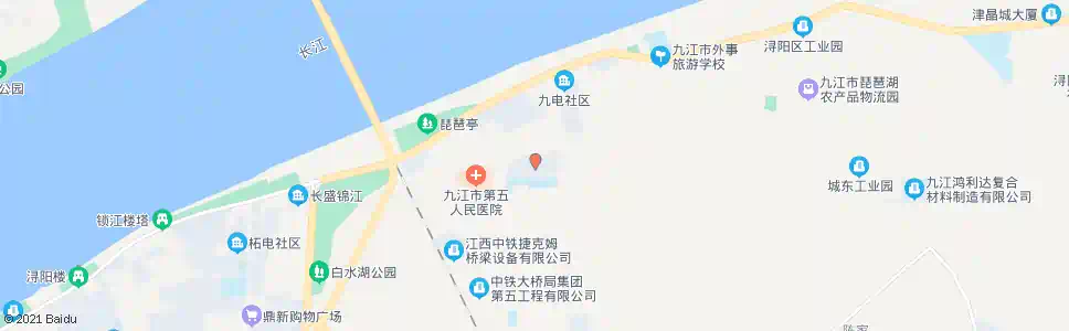 九江二电厂(滨江东路)_公交站地图_九江公交_妙搜公交查询2025