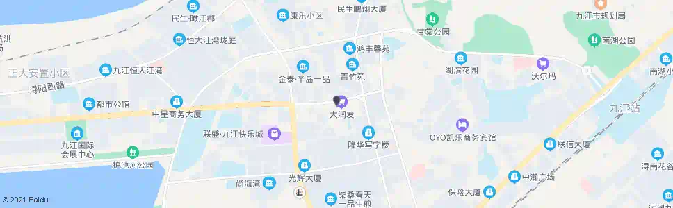 九江浔阳区检察院_公交站地图_九江公交_妙搜公交查询2025