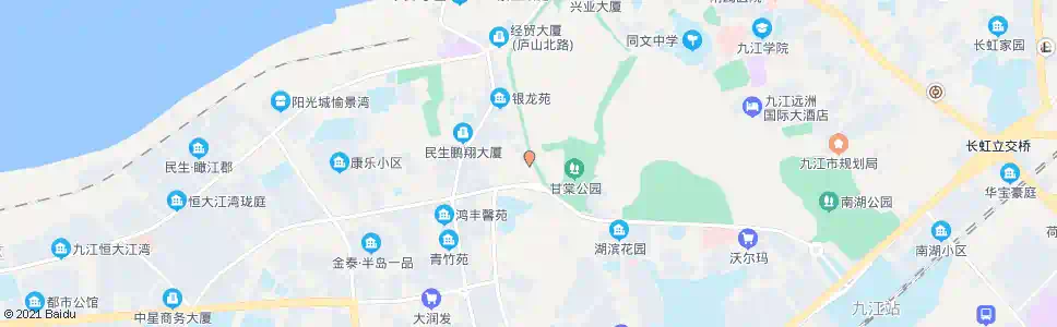 九江甘棠公园_公交站地图_九江公交_妙搜公交查询2025