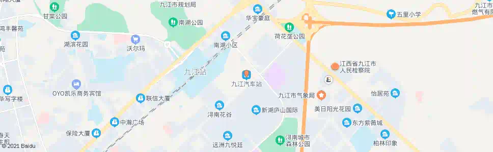 九江长途汽车站_公交站地图_九江公交_妙搜公交查询2025