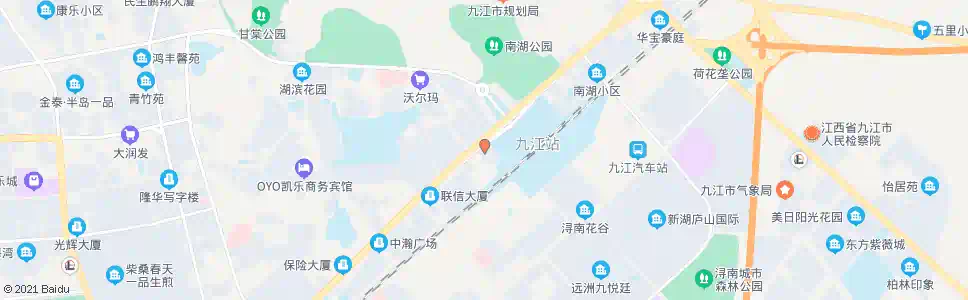 九江人民银行(九江电大)_公交站地图_九江公交_妙搜公交查询2025