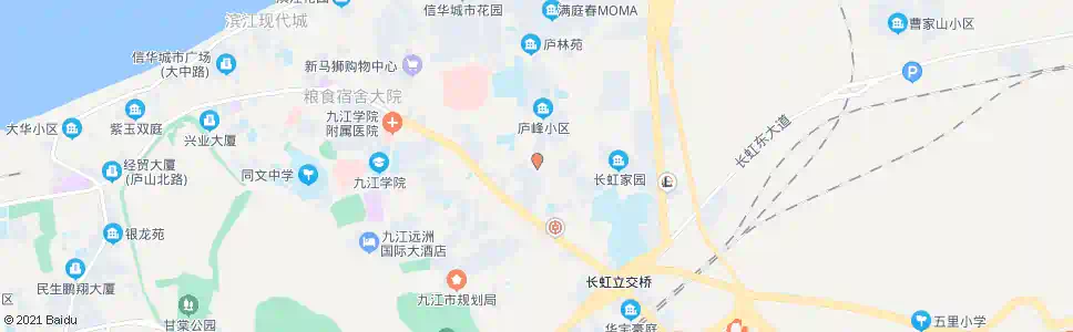 九江庐峰小区(南)_公交站地图_九江公交_妙搜公交查询2025