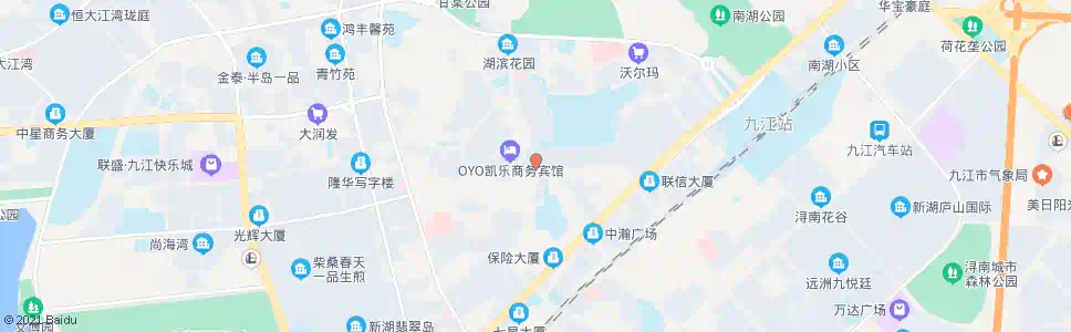 九江湖滨农贸市场_公交站地图_九江公交_妙搜公交查询2025