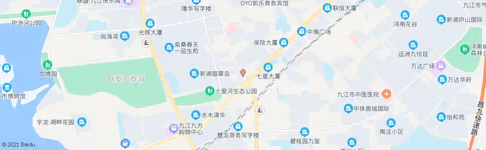 九江十里转盘_公交站地图_九江公交_妙搜公交查询2025