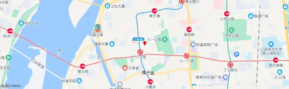 南昌市洪都中医院_公交站地图_南昌公交_妙搜公交查询2025
