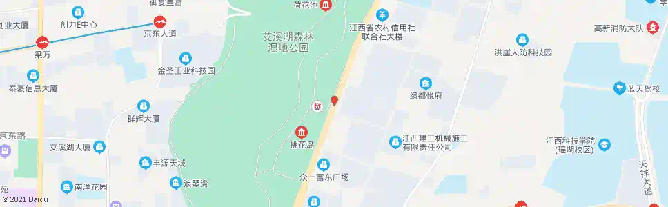 南昌艾溪湖一路口_公交站地图_南昌公交_妙搜公交查询2025