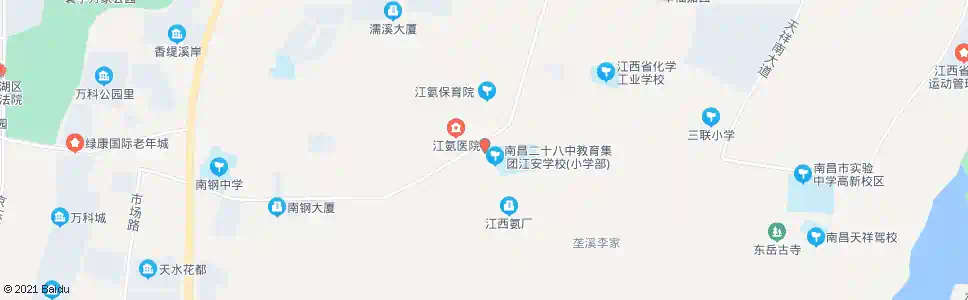 南昌氨厂_公交站地图_南昌公交_妙搜公交查询2025