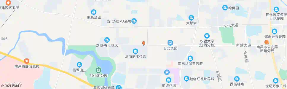 南昌长富大道口_公交站地图_南昌公交_妙搜公交查询2025