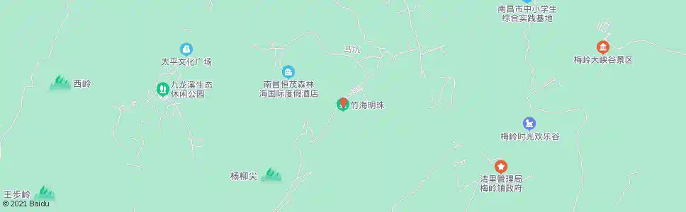 南昌梅岭主峰_公交站地图_南昌公交_妙搜公交查询2025