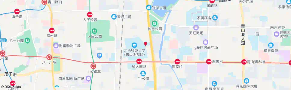 南昌北京路口(江西广播电视大学)_公交站地图_南昌公交_妙搜公交查询2025