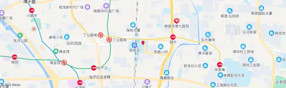 南昌火车站东广场(站前广场)_公交站地图_南昌公交_妙搜公交查询2025