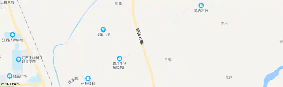 南昌昌东大道南段_公交站地图_南昌公交_妙搜公交查询2025