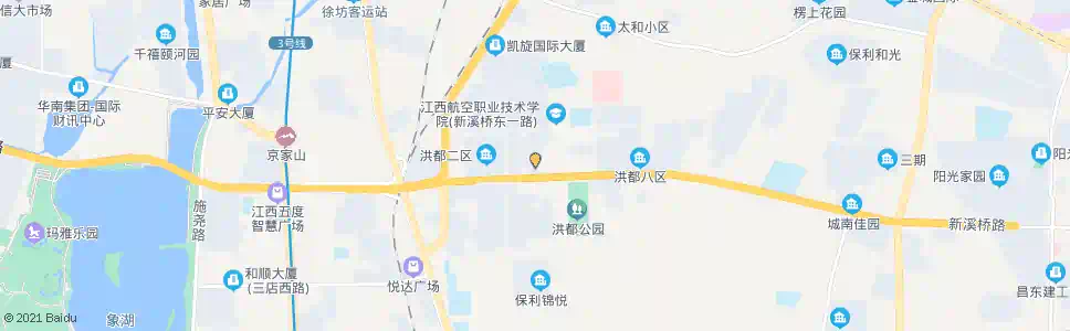 南昌洪都实业公司_公交站地图_南昌公交_妙搜公交查询2025