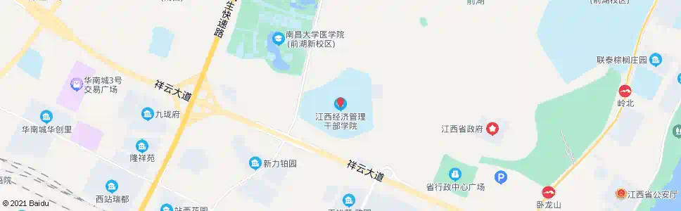 南昌江西经济管理学院_公交站地图_南昌公交_妙搜公交查询2025