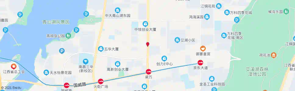 南昌民营管委会_公交站地图_南昌公交_妙搜公交查询2025