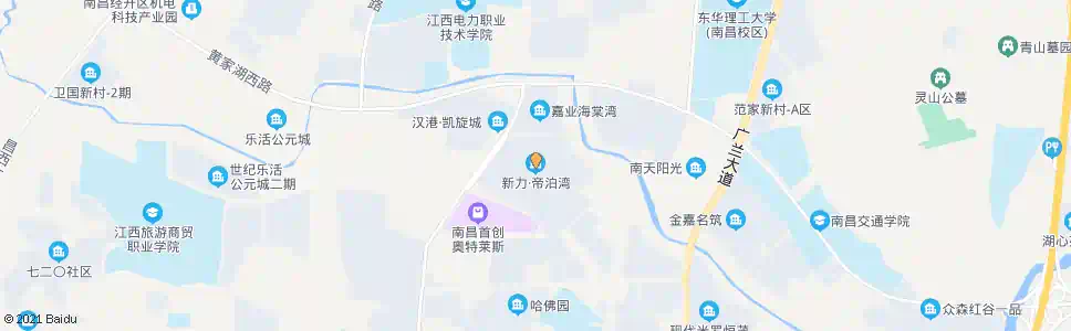 南昌新力帝泊湾_公交站地图_南昌公交_妙搜公交查询2025