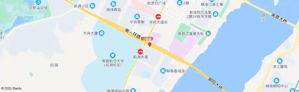 南昌朝阳大桥丰和口_公交站地图_南昌公交_妙搜公交查询2025