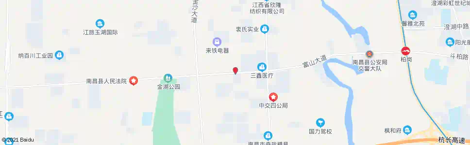 南昌小蓝经开区管委会_公交站地图_南昌公交_妙搜公交查询2025