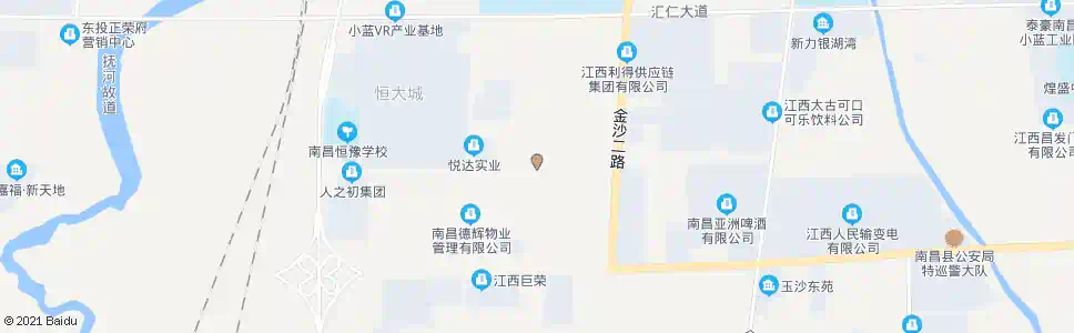 南昌银湖二路西口_公交站地图_南昌公交_妙搜公交查询2025