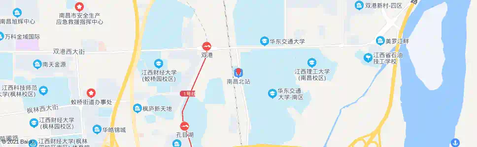 南昌民科路北_公交站地图_南昌公交_妙搜公交查询2025