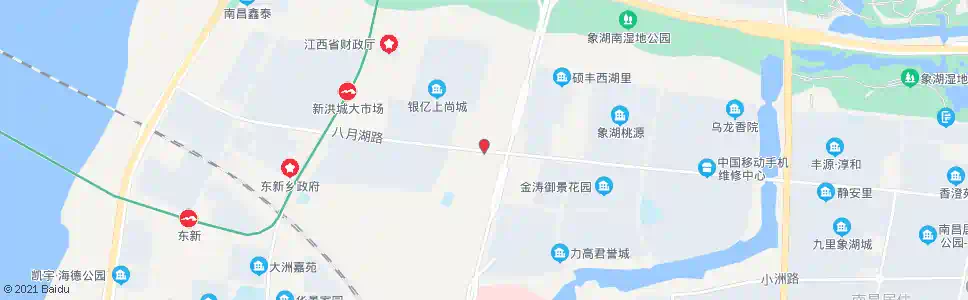 南昌小洲村_公交站地图_南昌公交_妙搜公交查询2025