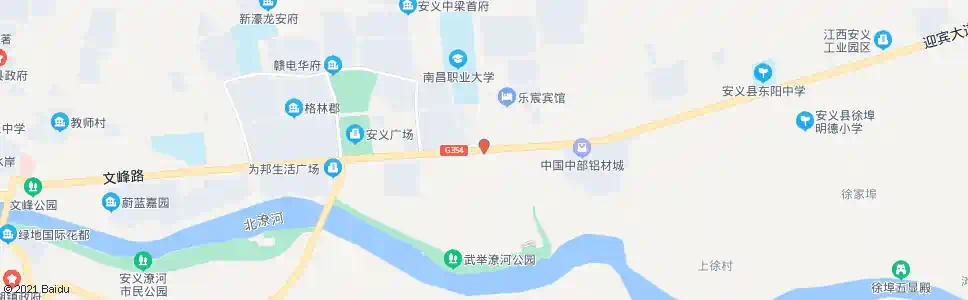 南昌安义迎宾大道_公交站地图_南昌公交_妙搜公交查询2025