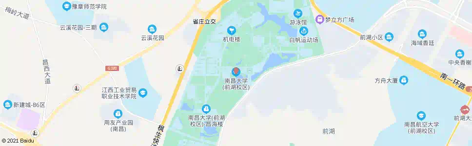南昌赣江大学_公交站地图_南昌公交_妙搜公交查询2025
