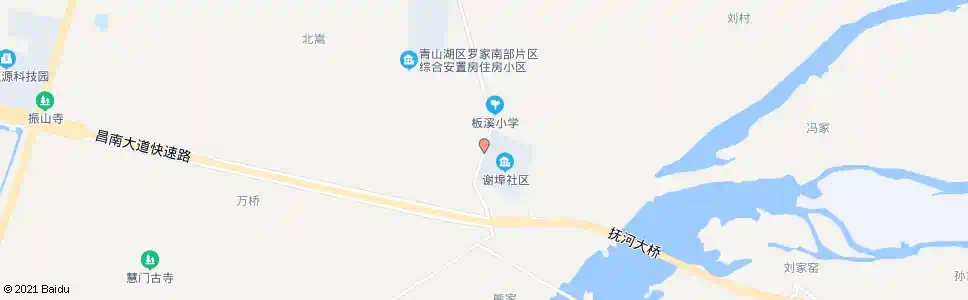 南昌谢埠_公交站地图_南昌公交_妙搜公交查询2025