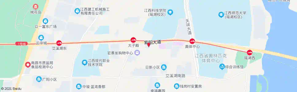 南昌石化加油站(招呼站)_公交站地图_南昌公交_妙搜公交查询2025