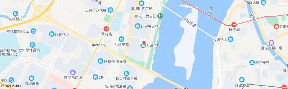 南昌万达华府景园_公交站地图_南昌公交_妙搜公交查询2025
