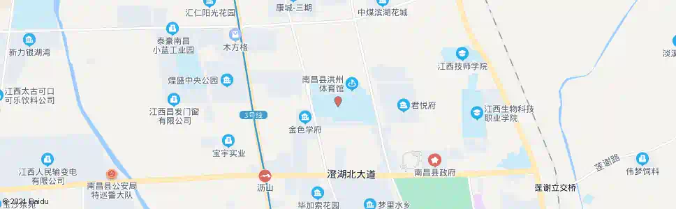 南昌莲塘一中_公交站地图_南昌公交_妙搜公交查询2025