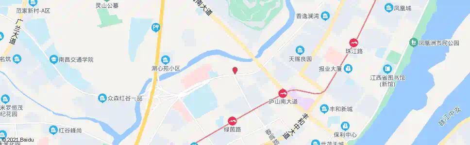 南昌红谷滩配套中心_公交站地图_南昌公交_妙搜公交查询2025