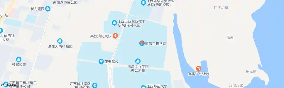 南昌南昌工程学院_公交站地图_南昌公交_妙搜公交查询2025