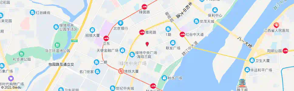南昌鼎峰中央_公交站地图_南昌公交_妙搜公交查询2025