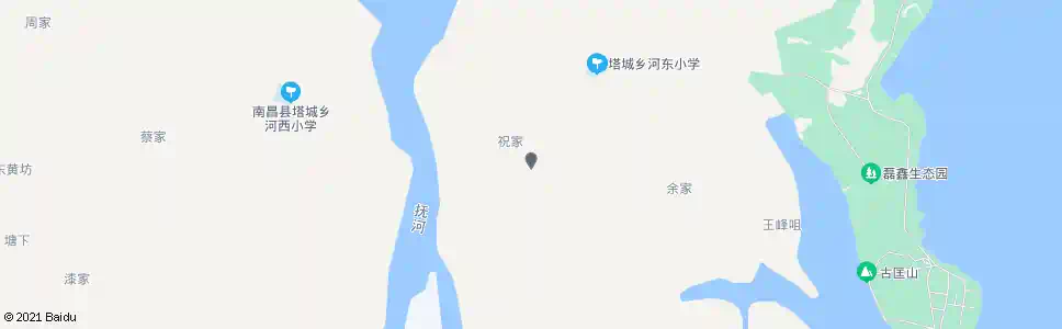 南昌祝家村_公交站地图_南昌公交_妙搜公交查询2025