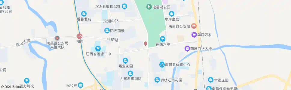 南昌莲塘(北行)_公交站地图_南昌公交_妙搜公交查询2025
